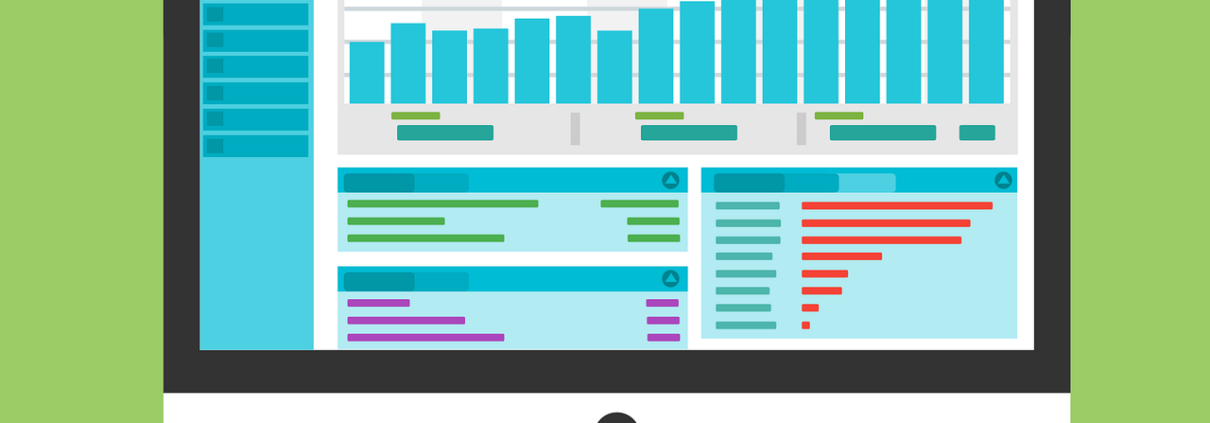 Free statistic wordpress web vector