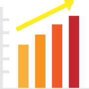 Free graph bar chart vector