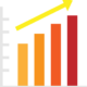 Free graph bar chart vector