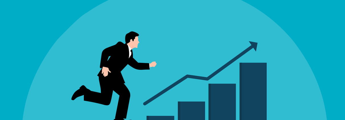 Free success investment business vector