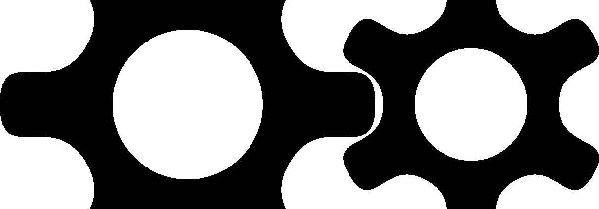 Free gear machine mesh vector