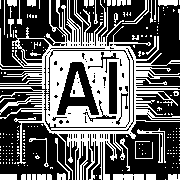 Free ai generated artificial intelligence typography vector