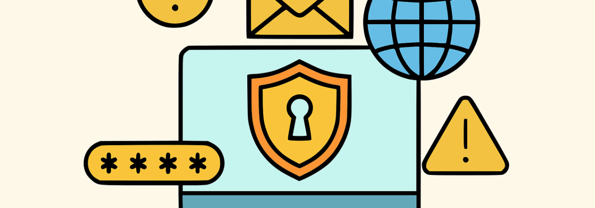 Free cybercrime security scam vector